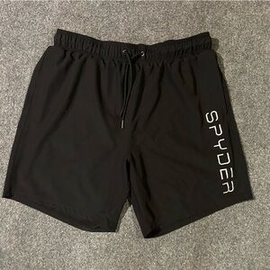 Spyder Men’s  Black Swim Shorts size XL